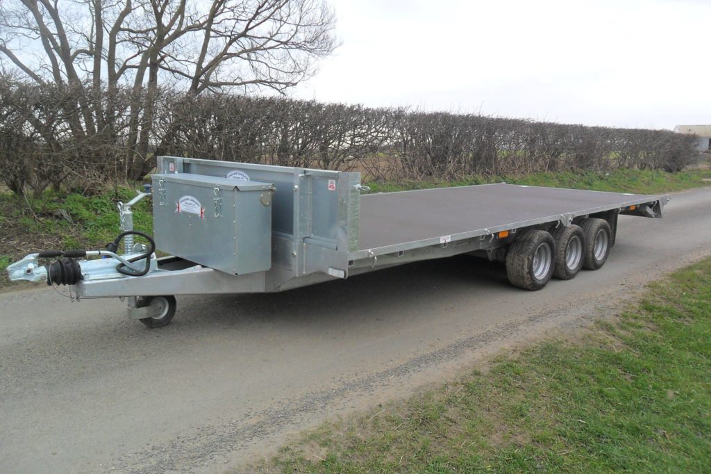 TriAxle Flatbed Trailer Graham Edwards Trailers