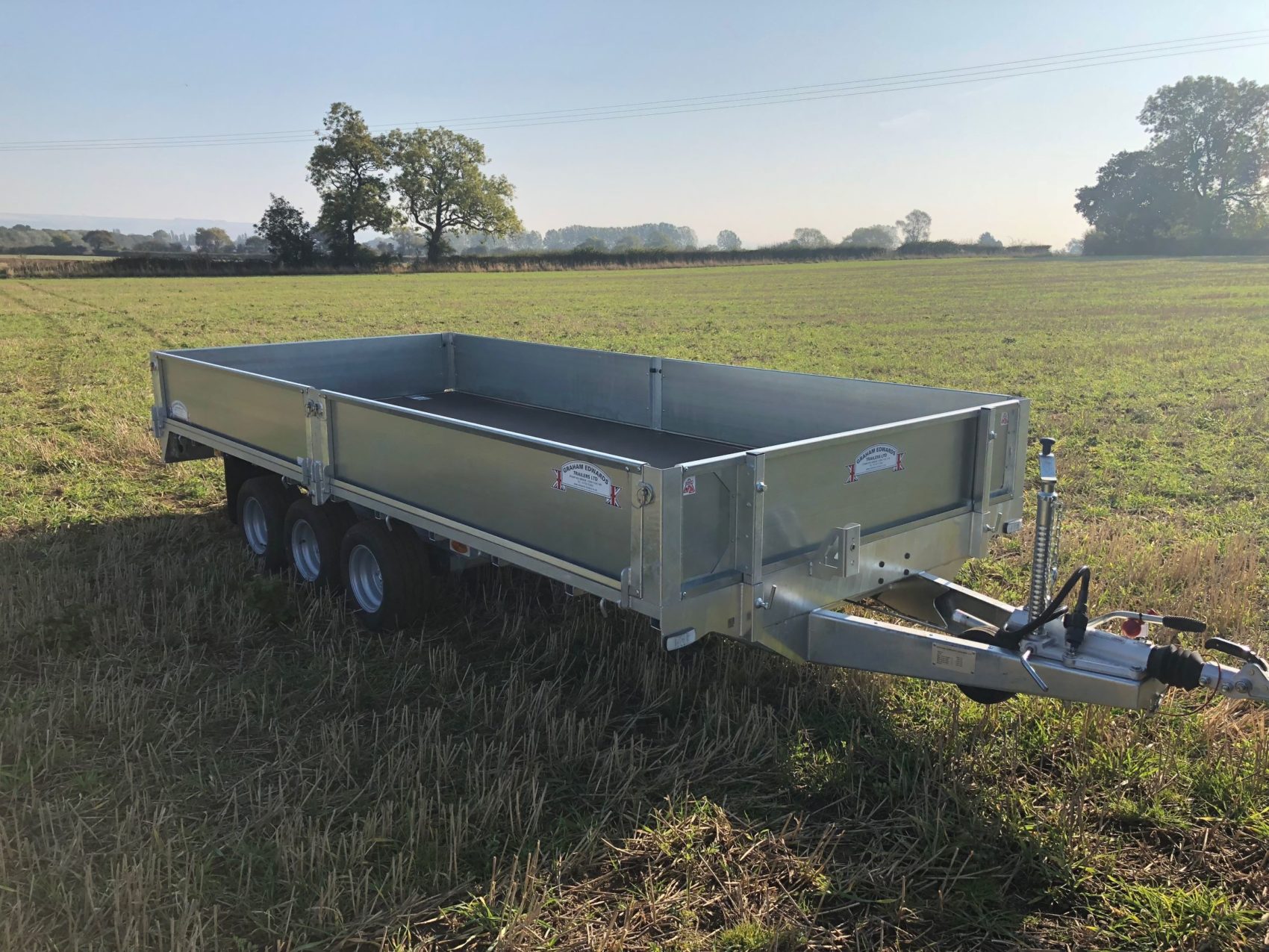 TriAxle Flatbed Trailer Graham Edwards Trailers