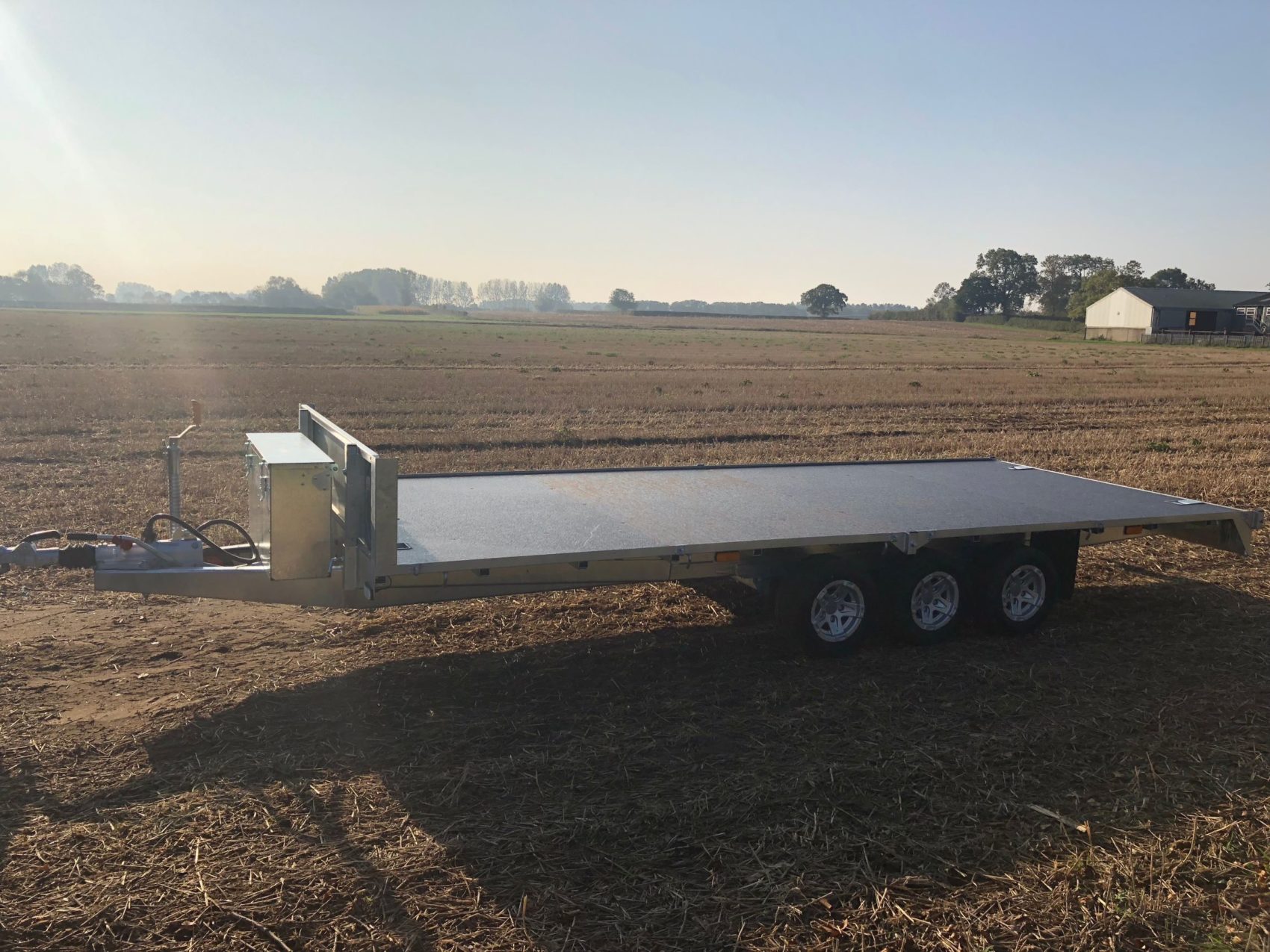 TriAxle Flatbed Trailer Graham Edwards Trailers