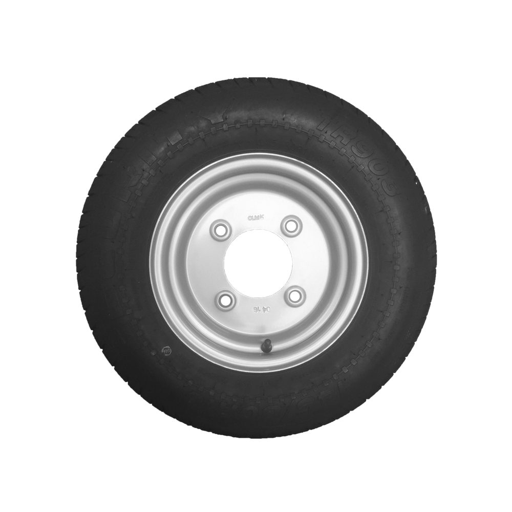 Wheel & Tyre 145 x 10inch 4 Stud PCD 5.5inch