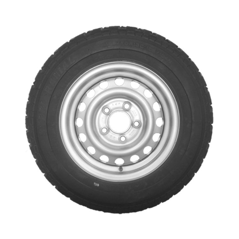 Wheel & Tyre 185/70 R13 5 Stud PCD 112mm Edwards Trailers