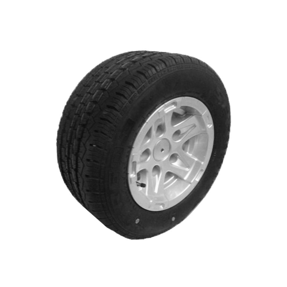Alloy Wheel & Tyre 195/55 R10C 5 Stud PCD 112mm
