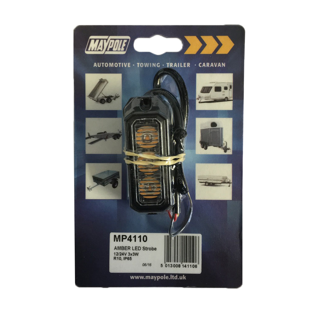 Amber LED Strobe Light MP4110B