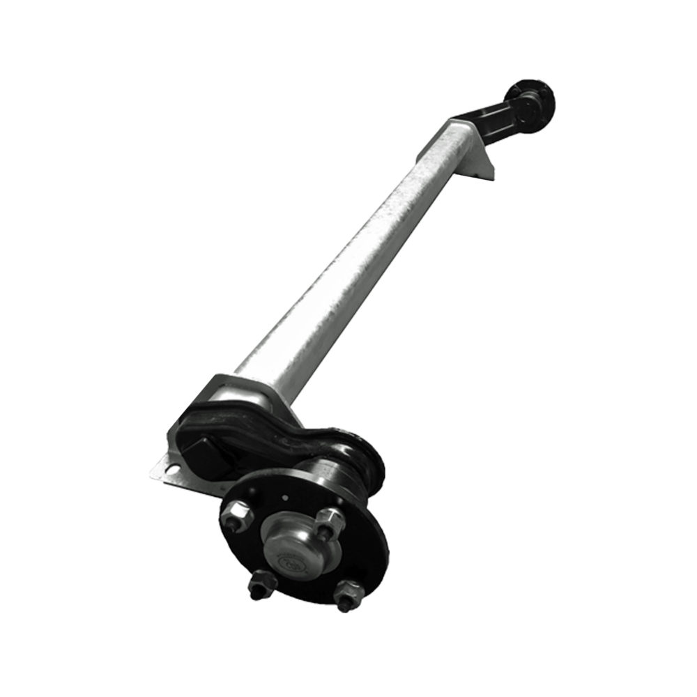SPP Unbraked Axle - 4" PCD