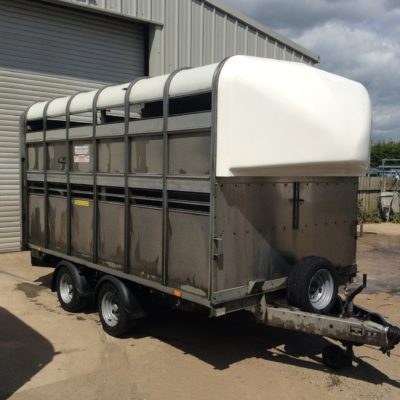 Ifor Williams Livestock Trailer DP120S Front