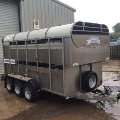 GET126TRI Livestock Trailer Power Deck - 2017